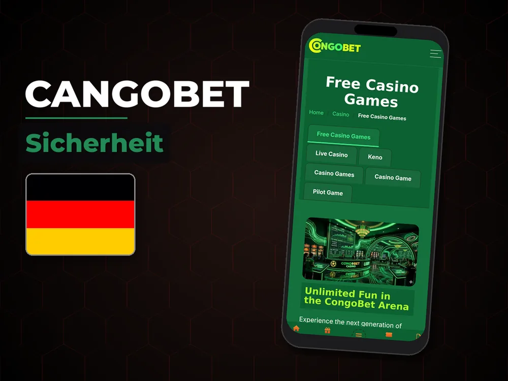 Cangobet - Sicherheit